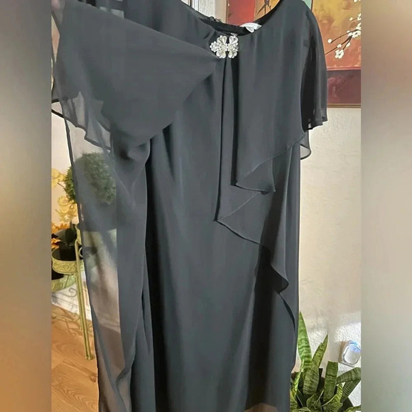 Emma Street beautiful black dress size 12 - Picture 7 of 15